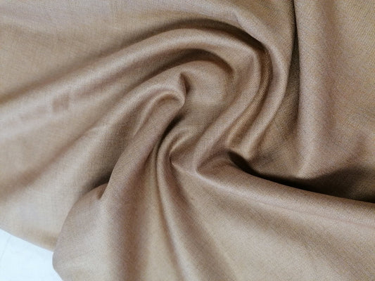 Superfine Wool and Cashmere Suiting - Camel - 58" Wide - Sold By the Metre