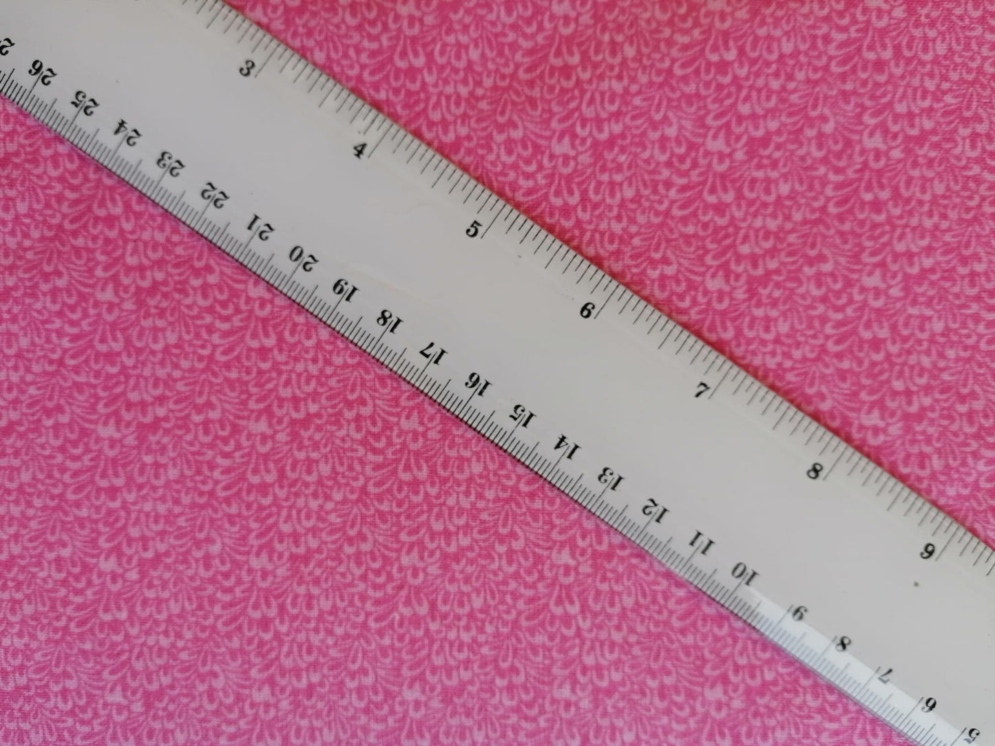 100% Cotton - Crafting & Quilting - Pink - 110" Wide - Sold By the Metre