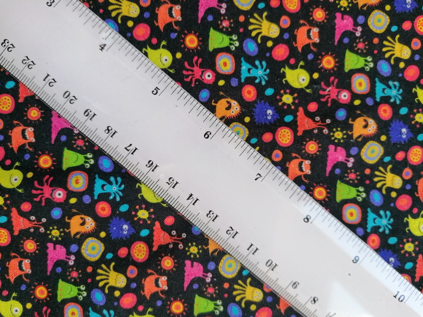 100% Cotton - Quilting and Crafting - Halloween - Multi-Coloured - 44" Wide - Sold By the Metre