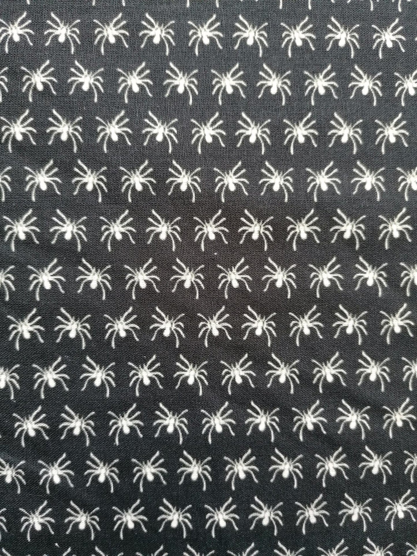 100% Cotton - Quilting and Crafting - Halloween - Black/White - 44" Wide - Sold By the Metre