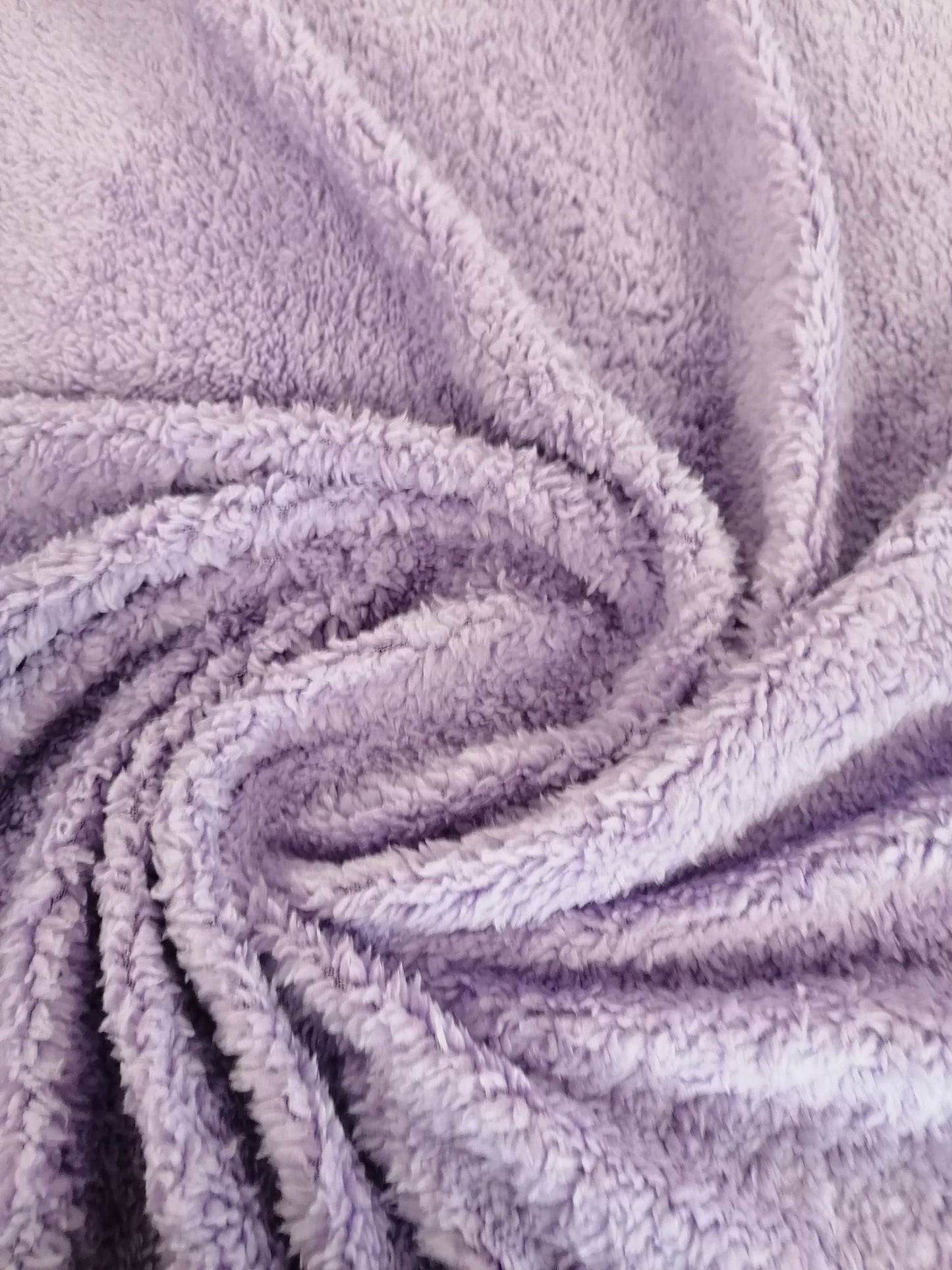 Sheepskin - Lilac - 62" Wide - Sold By the Metre