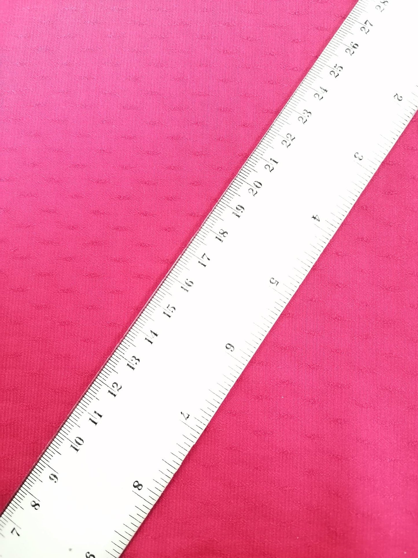 Viscose Dobby - Pink - 55" Wide - Sold By the Metre
