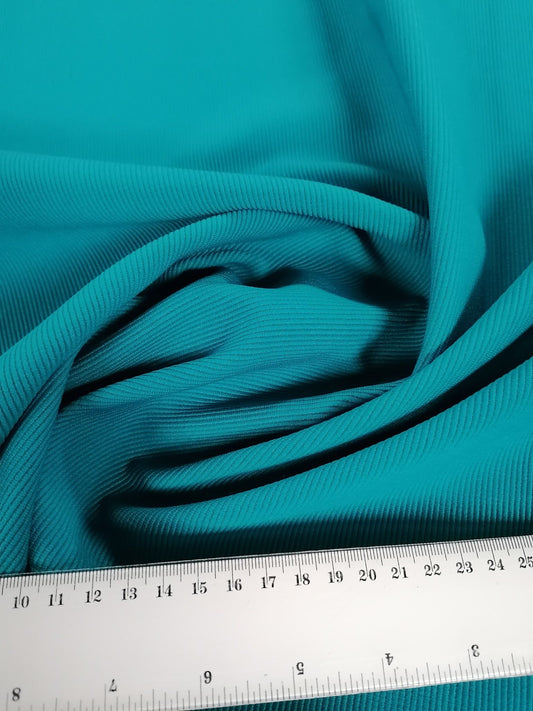 Scuba Corduroy - Teal - 56" Wide - Sold By the Metre