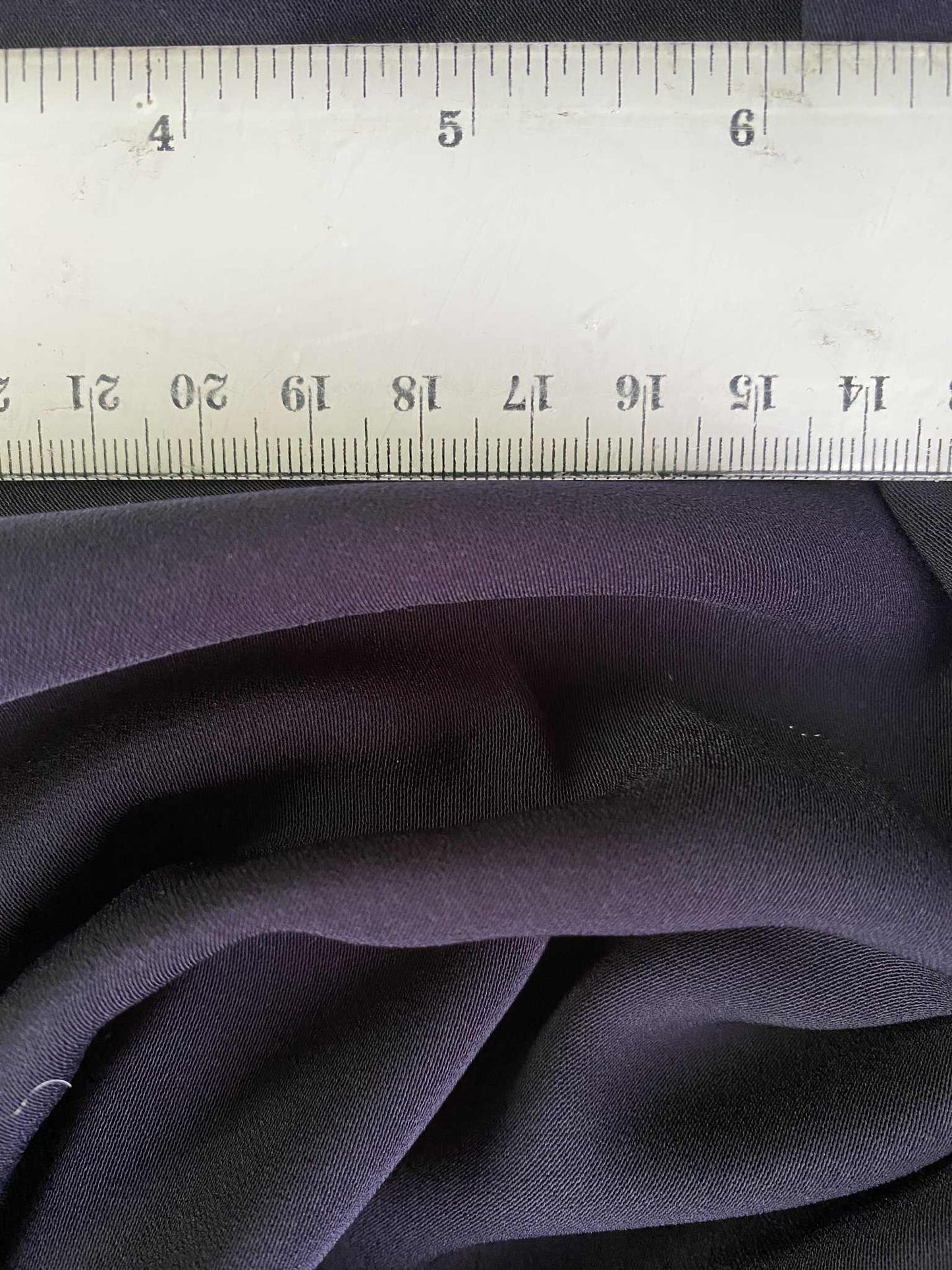 Phase 8 Peachskin - Navy - 60"Wide - Sold By The Metre