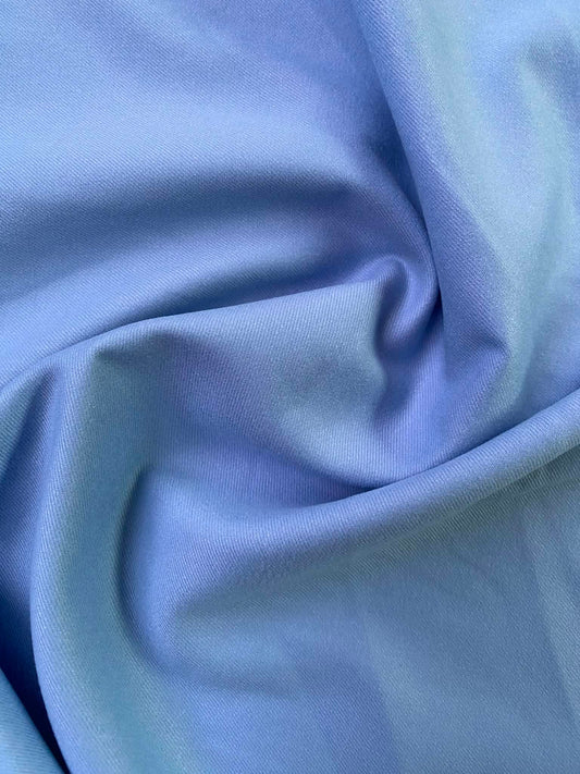 Poly Suiting Modal - Light Blue - 58"Wide - Sold By The Metre