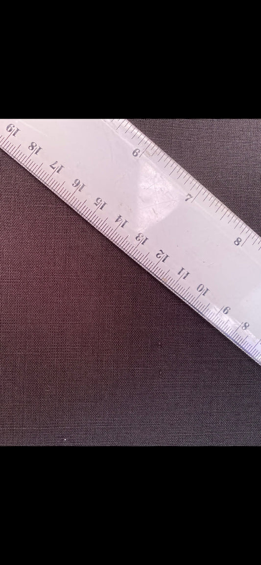 Premium Black Ramie Fabric - 100% Natural Fibre - 59" Wide - No Stretch - £4.99/m