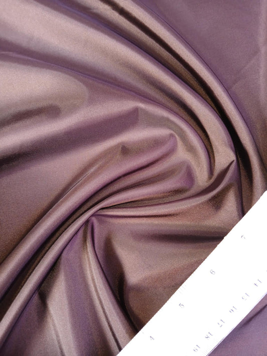 Taffeta - Chocolate - 59" Wide - Sold By The Metre