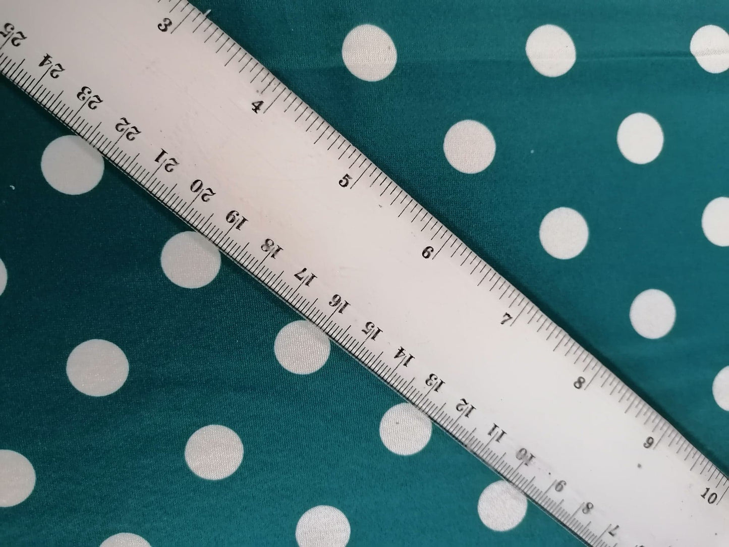 Poly Lycra - Green/White - 66" Wide - Sold By the Metre