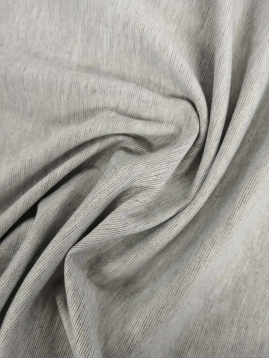 Ponte Roma - Light Grey Marl - 59" Wide - Sold By the Metre
