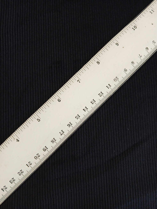 Cotton Corduroy - French Navy - 57" Wide - Sold By the Metre