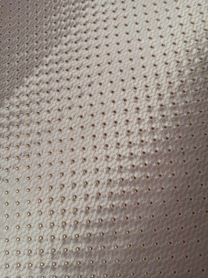 Satin w/ Gold Stud - Pink - 46" Wide - Sold By the Metre