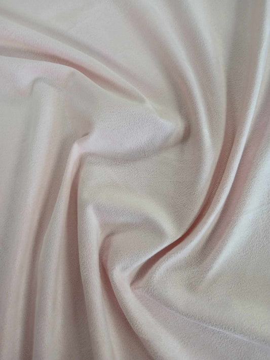 Suede - Baby Pink - 59" Wide - Sold By the Metre