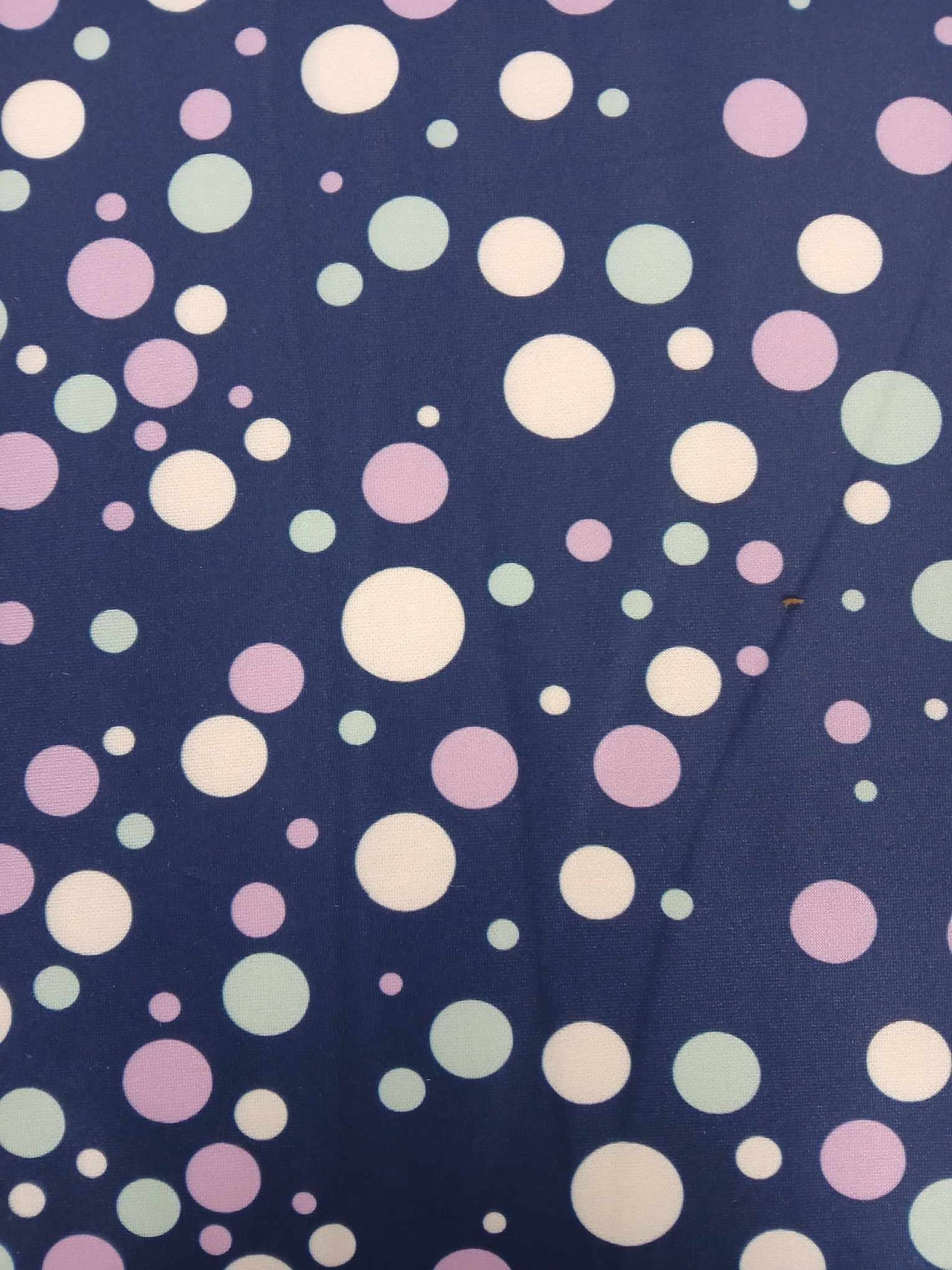 Scuba - Navy/Lilac/White/Green - 59" Wide - Sold By the Metre