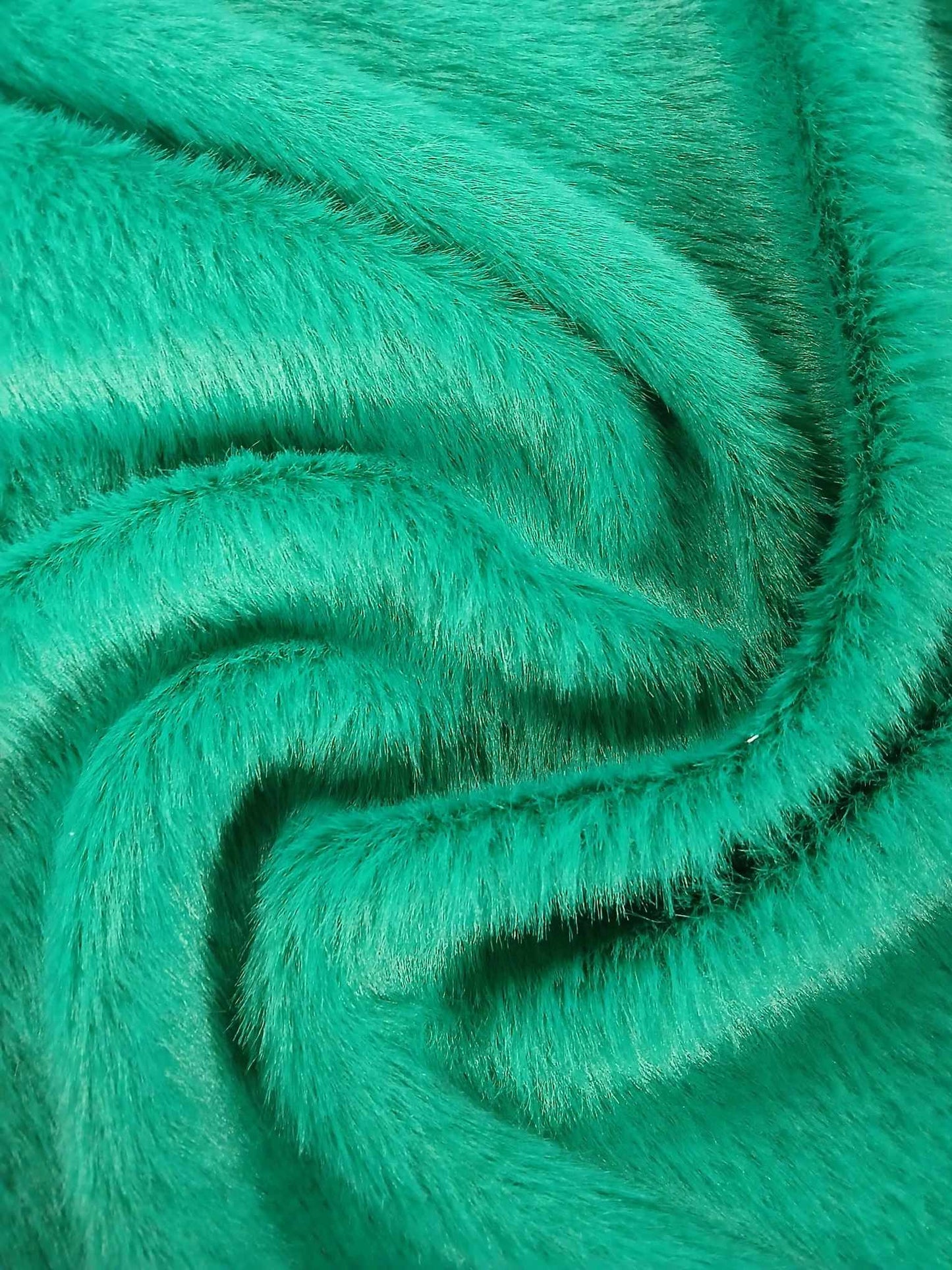 Fur - Green - 62" Wide - Sold By the Metre