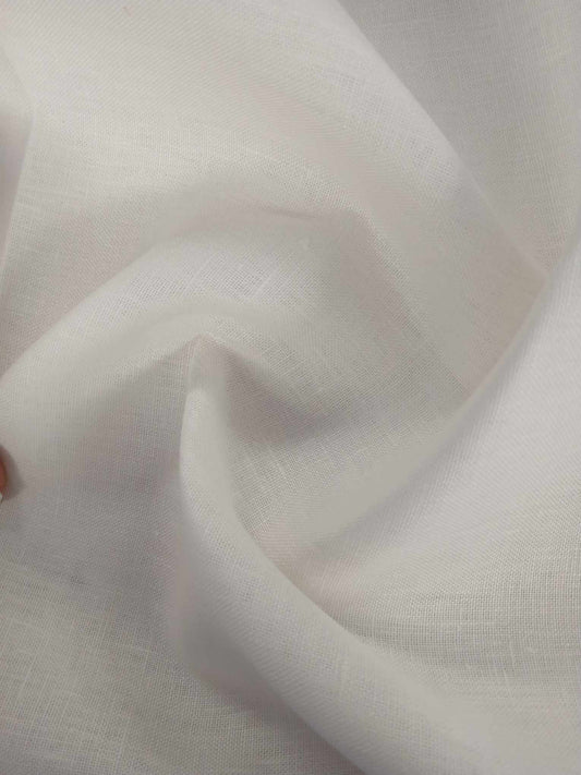 100% Linen - Ivory - 57" Wide - Sold By the Metre