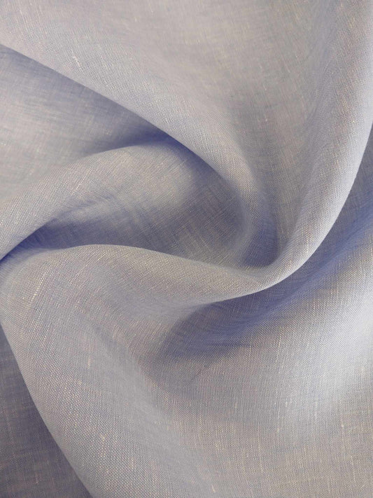 100% Linen - Blue Sky - 62" Wide - Sold By the Metre