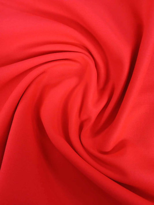 Cotton Canvas - Red - 60" Wide - Sold By the Metre