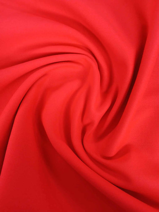 Cotton Canvas - Red - 60" Wide - Sold By The Metre