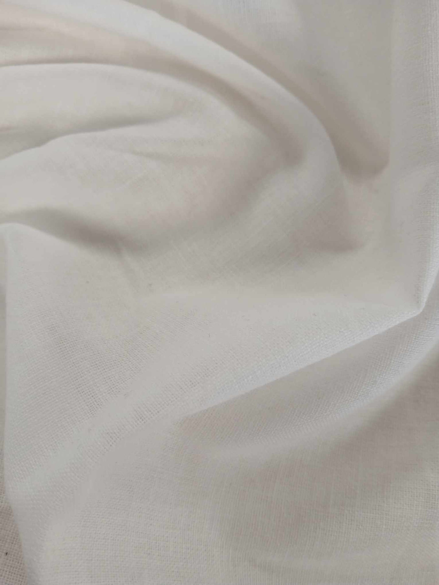 Cotton Linen - Ivory - 59" Wide - Sold By the Metre