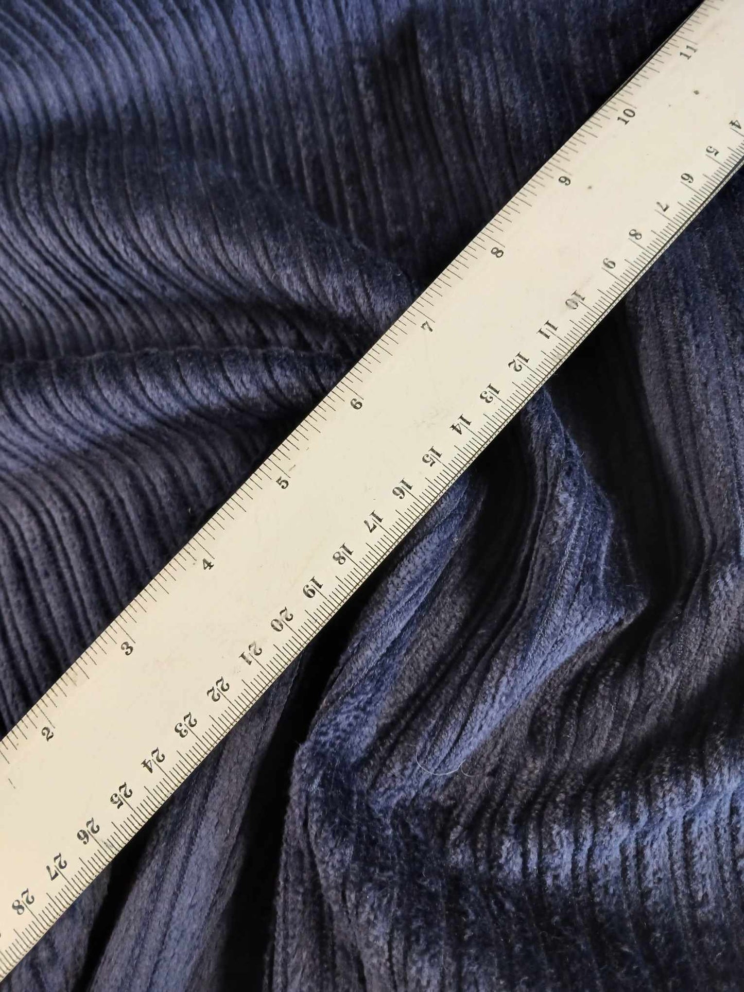 Jumbo Corduroy - Navy - 59" Wide - Sold By the Metre