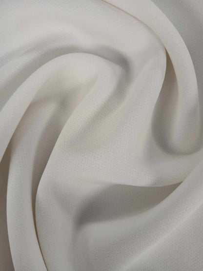 Heavy Bi Stretch Lycra - Ivory - 57" Wide - Sold By The Metre