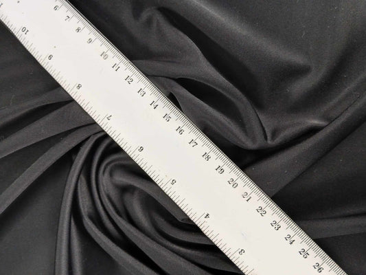 Swimwear Lycra - Black - 61" Wide - Sold By The Metre