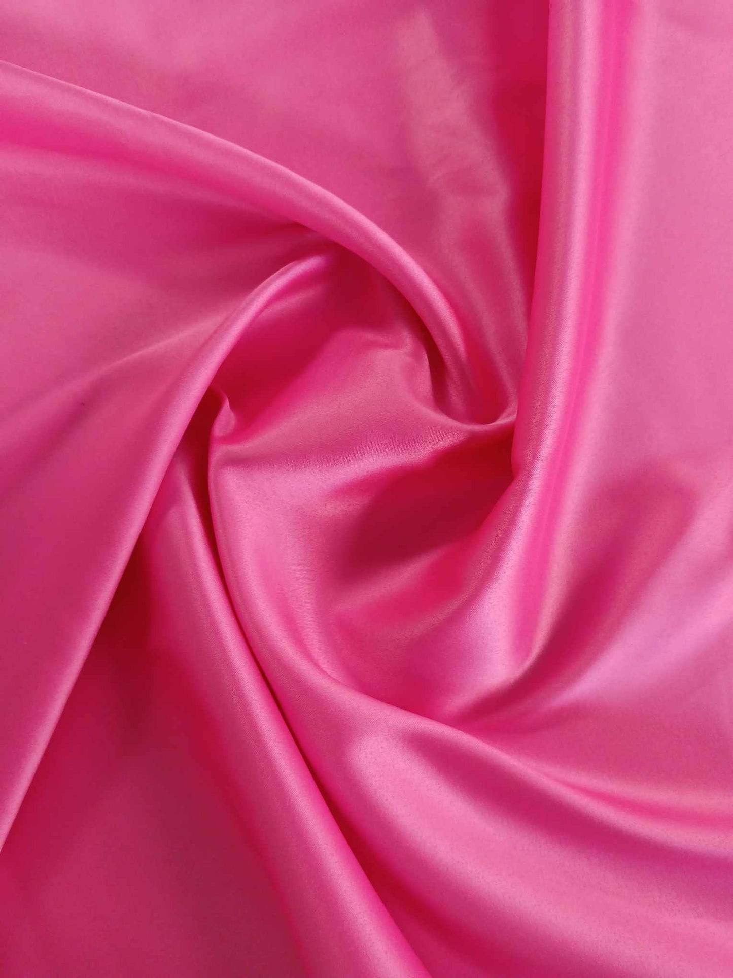 Poly Lycra Satin - Hot Pink - 65" Wide - Sold By The Metre