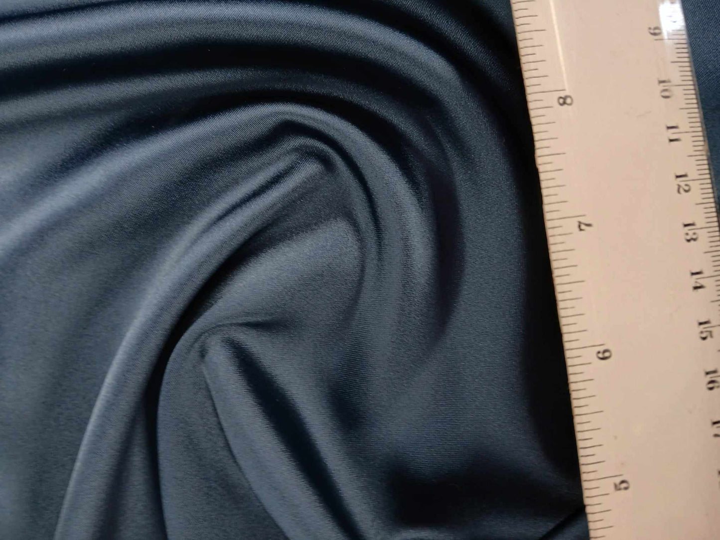 Satin Lycra - Teal - 57" Wide - Sold By The Metre