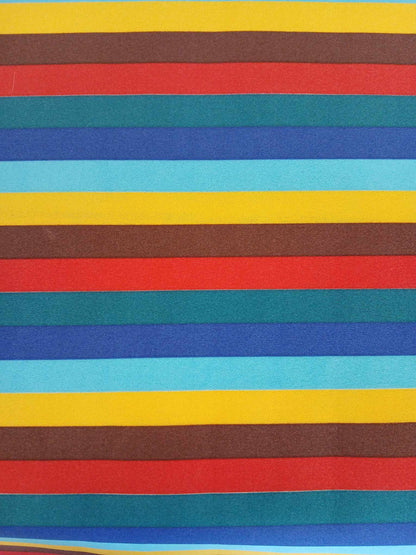 Scuba - Rainbow - Multi Coloured - 59" Wide - Sold By The Metre