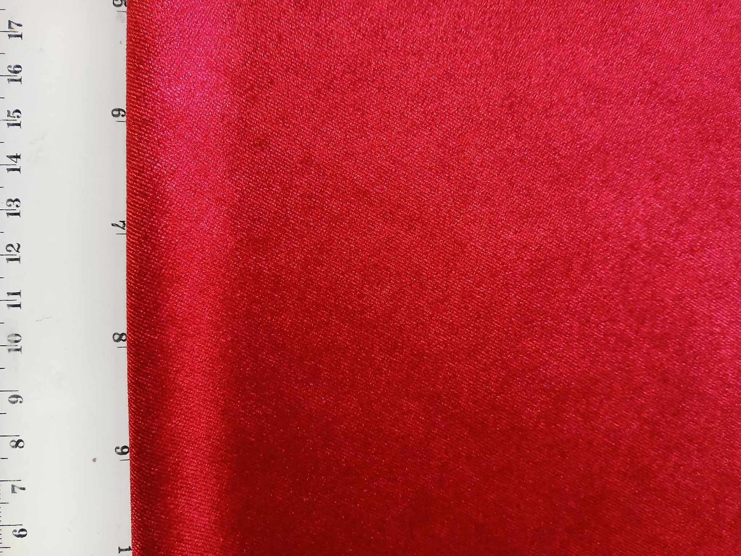 Velvet - Christmas Red - 60" Wide - Sold By The Metre