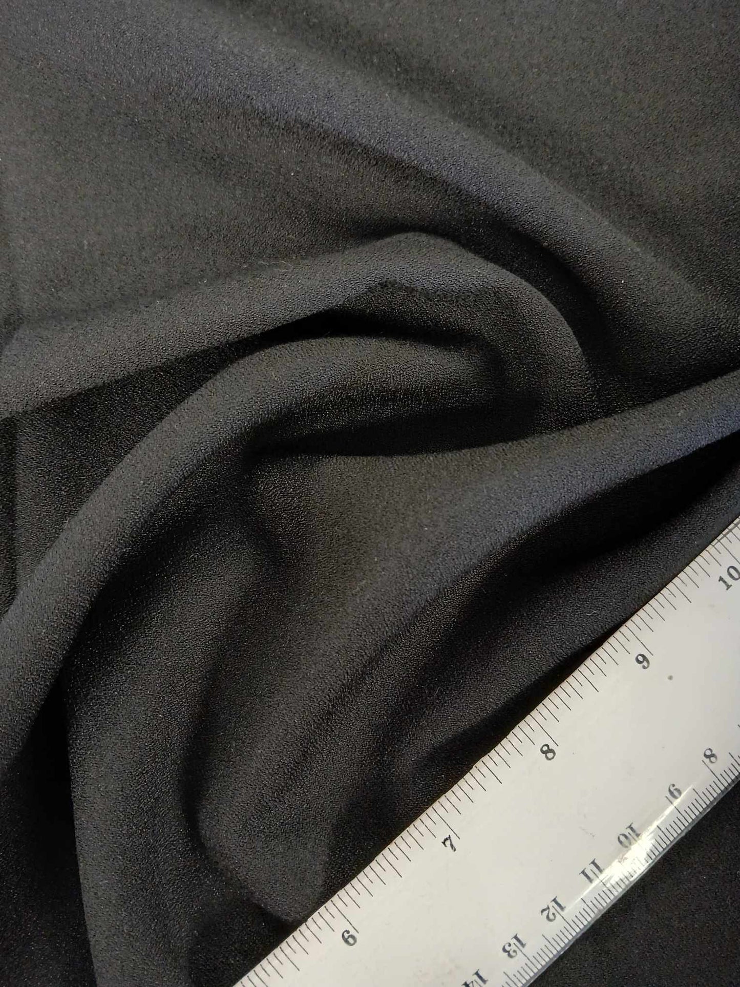 Bi Stretch Lycra - Black - 59" Wide - Sold By the Metre