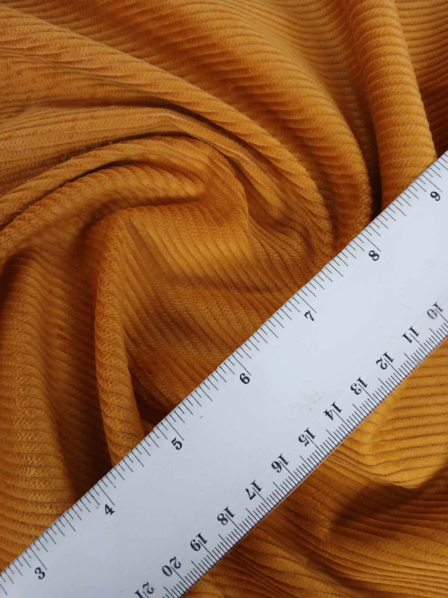 Corduroy - Mustard - 59" Wide - Sold By the Metre