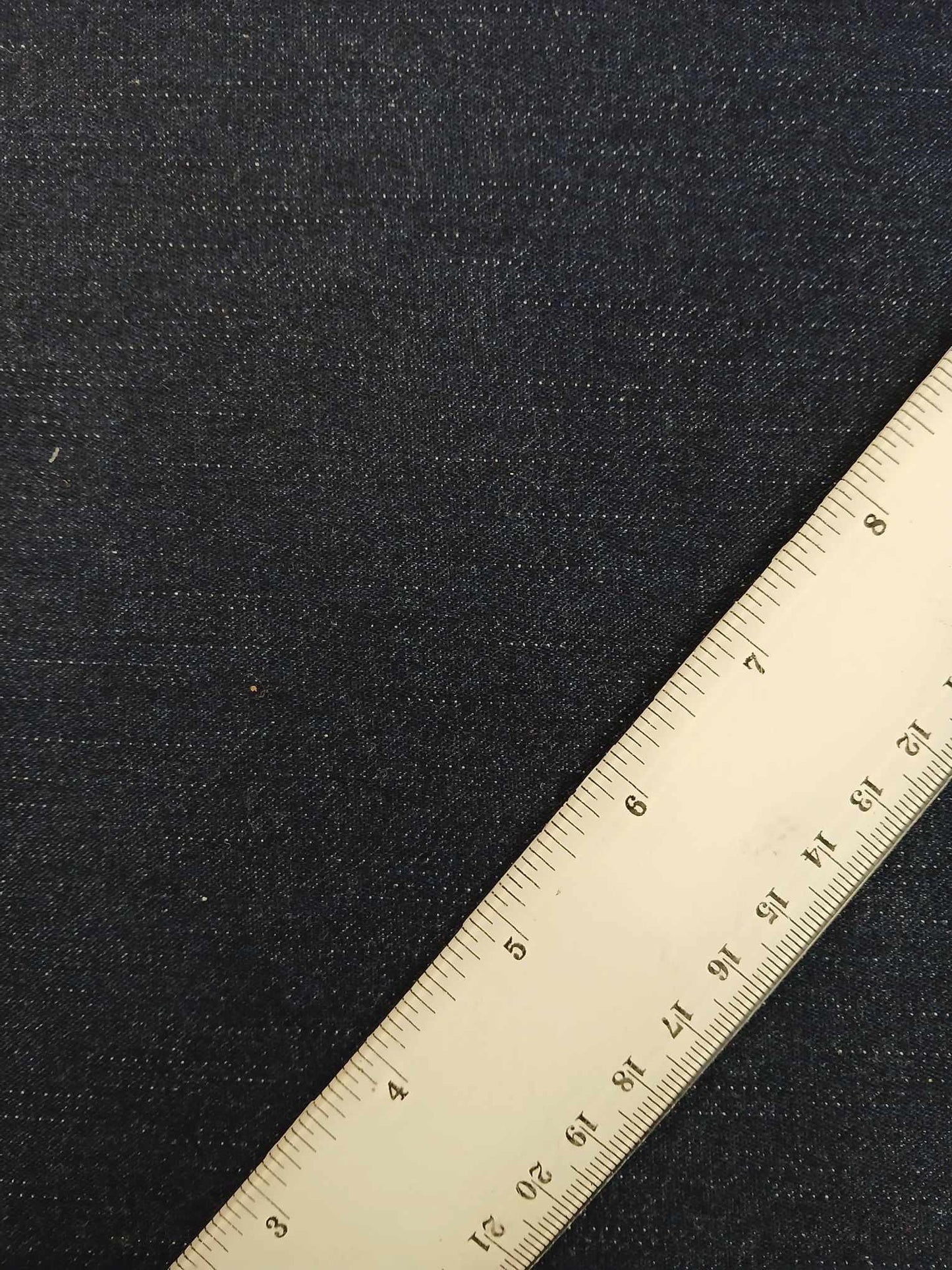 Cotton Lycra Denim - Indigo - 56" Wide - Sold By the Metre