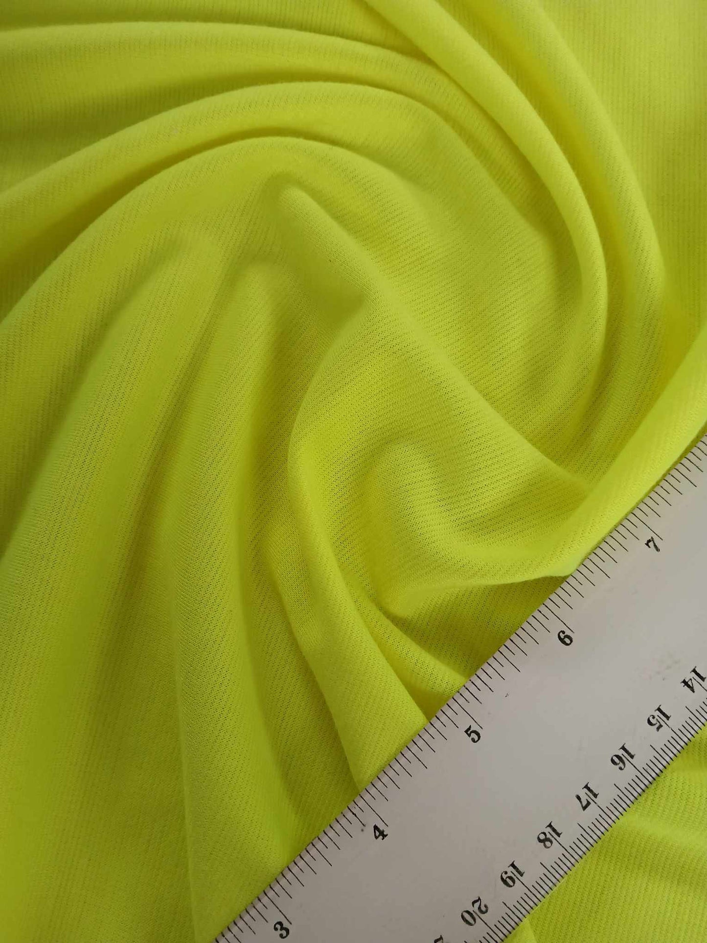 Ponte Roma - Florescent Yellow - 61" Wide - Sold By the Metre