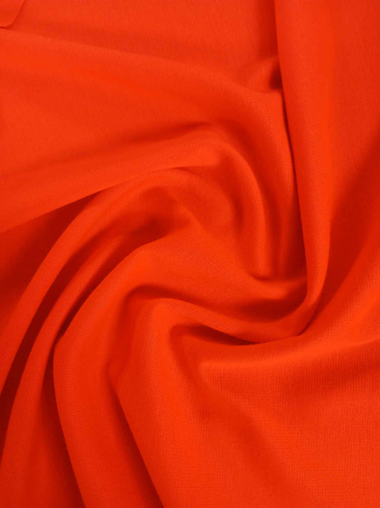 Ponte Roma - Florescent Orange - 61" Wide - Sold By the Metre