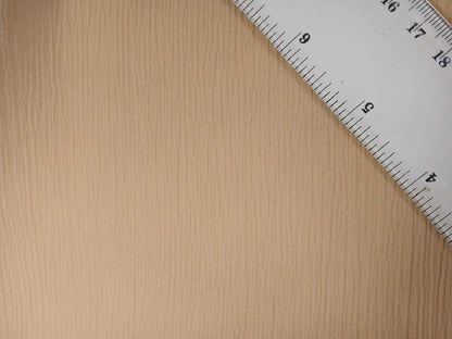 Crinkle Chiffon - Beige - 56" Wide - Sold By the Metre