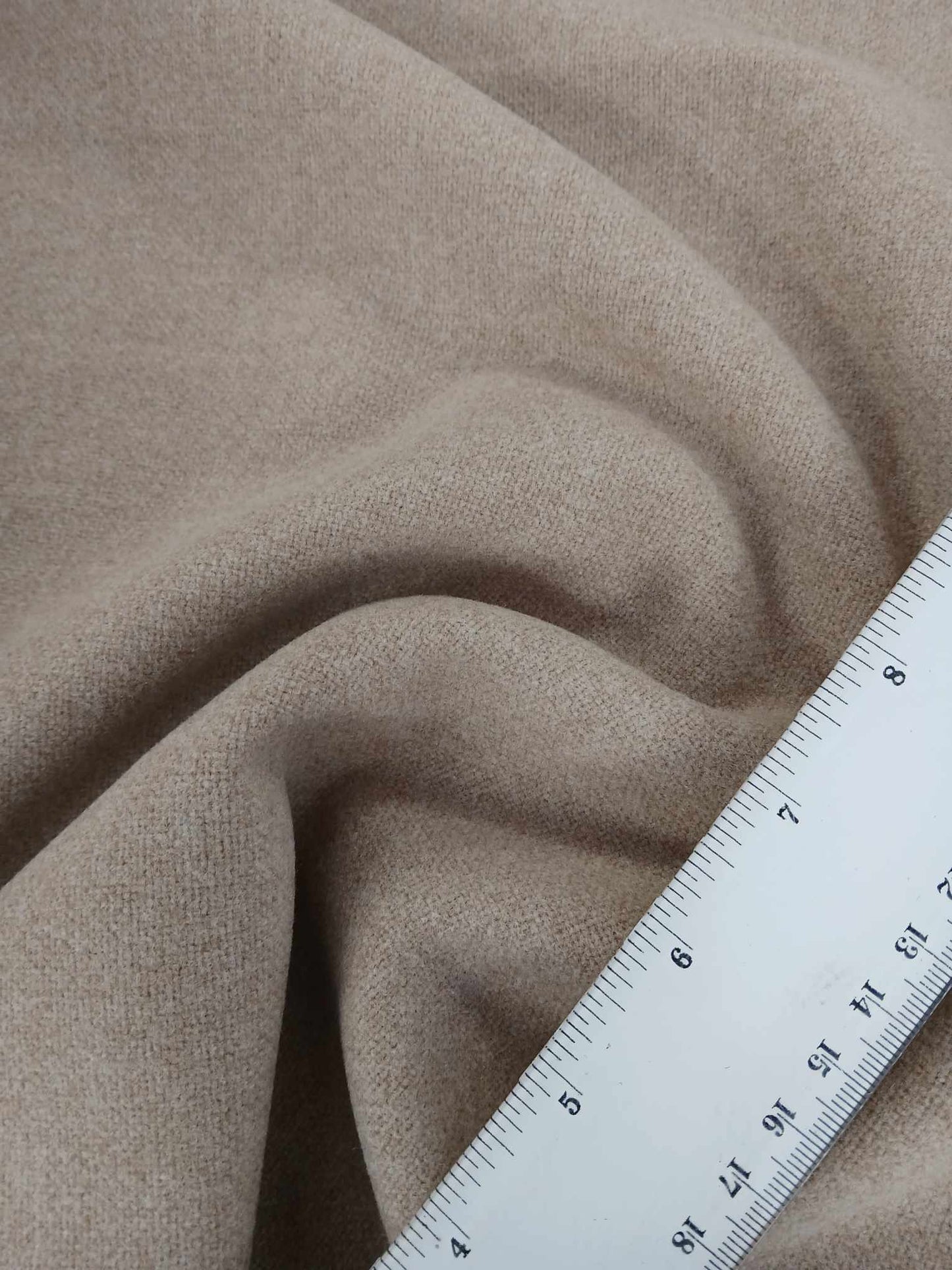 Washable Wool - Latte - 59" Wide - Sold By the Metre