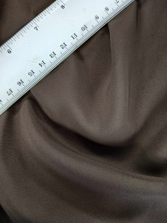 Peachskin - Brown - 58" Wide - Sold By the Metre