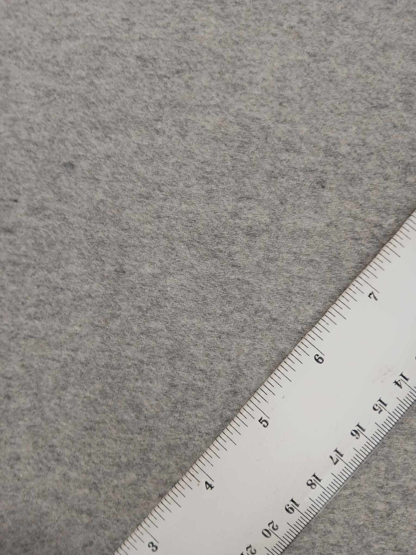 Washable Wool - Light Grey - 60" Wide - Sold By the Metre