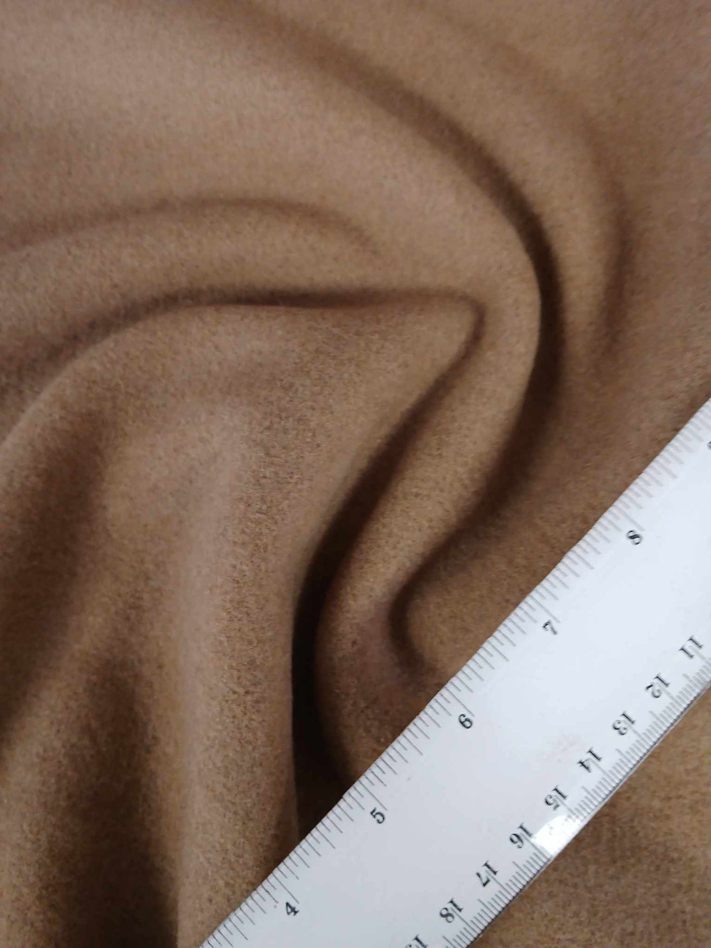 Washable Wool - Camel - 60" Wide - Sold By the Metre