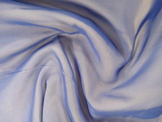 Chiffon - Royal Blue - 56" Wide - Sold By the Metre