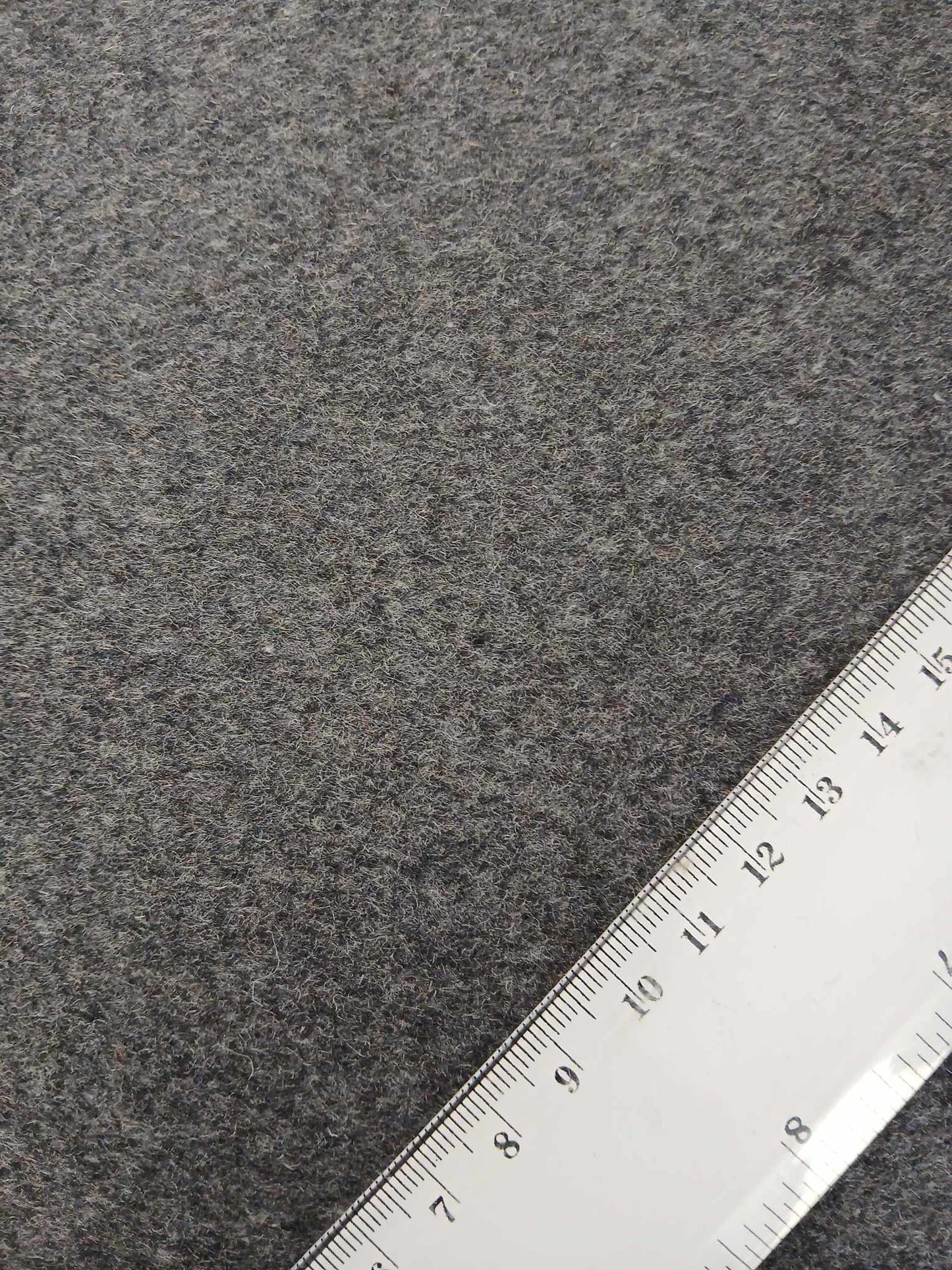 Washable Wool - Charcoal - 59" Wide - Sold By the Metre