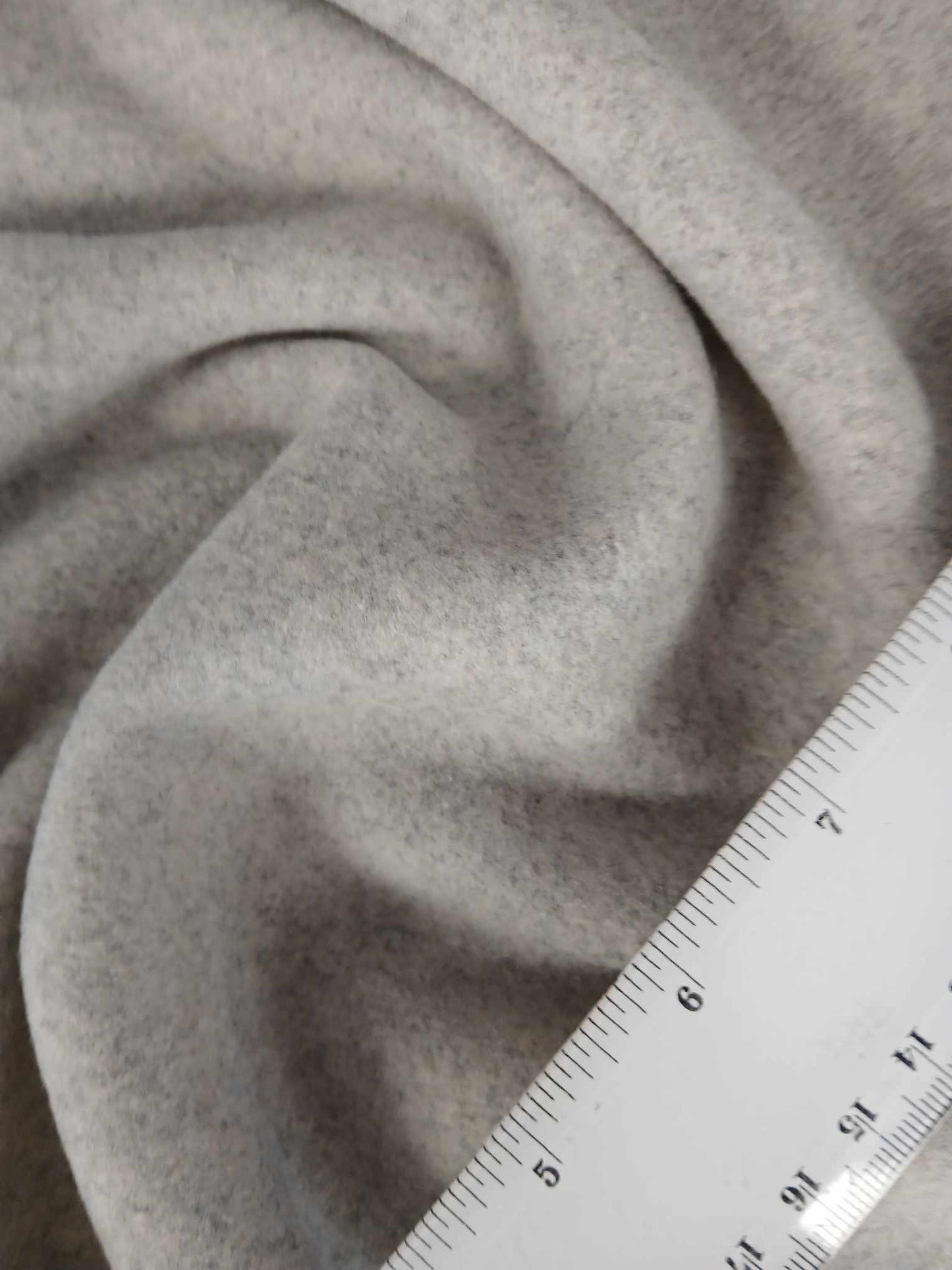 Washable Wool - Dove Grey - 60" Wide - Sold By the Metre