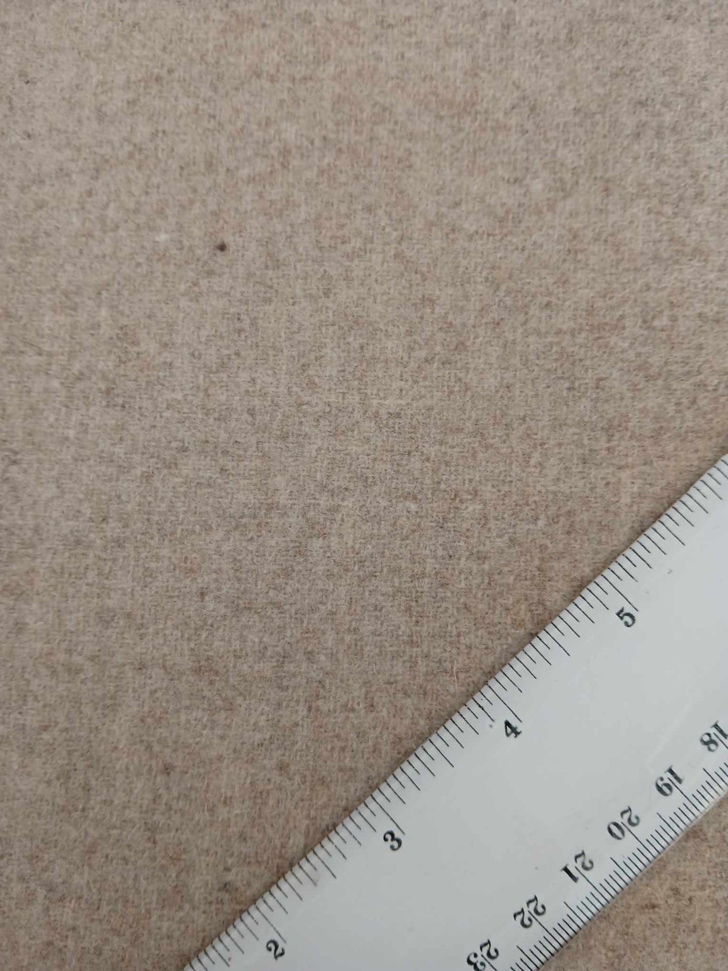 Washable Wool - Sand - 59" Wide - Sold By the Metre