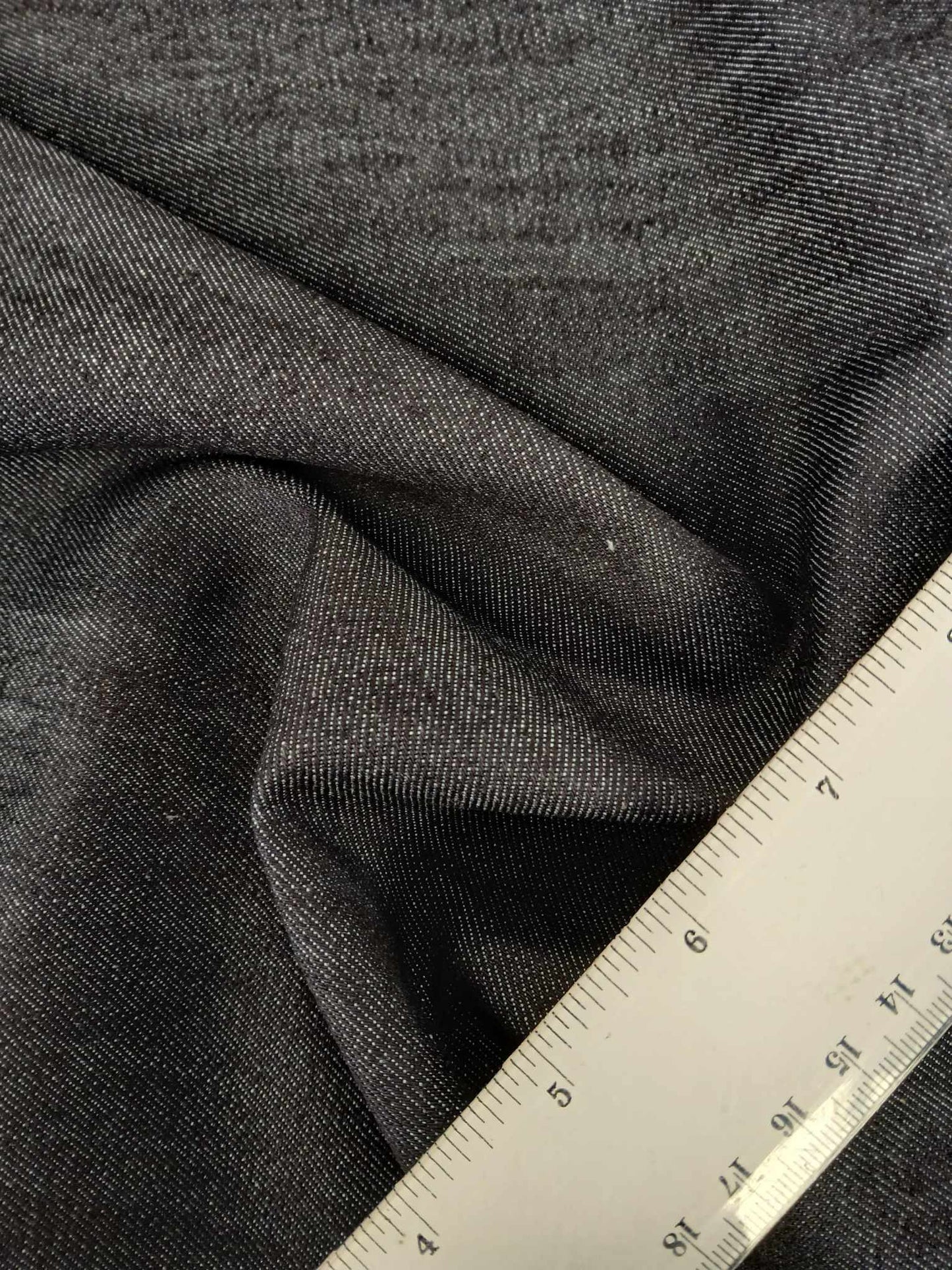 Denim w/ Lycra - Indigo - 72" Wide - Sold By the Metre