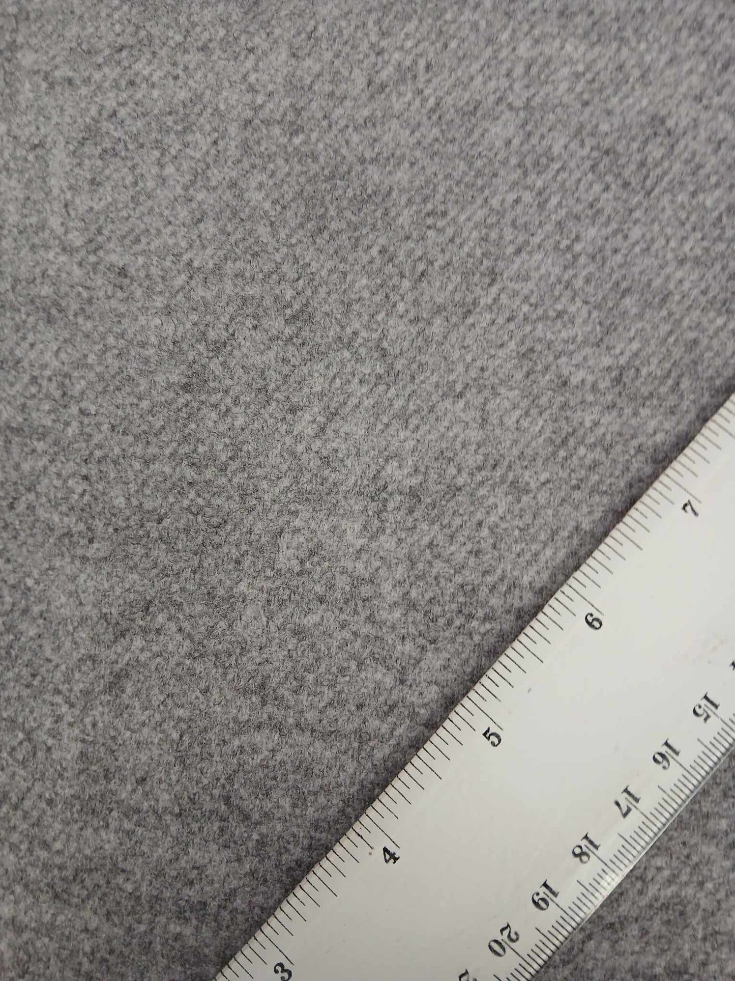 Washable Wool - Silver Grey - 59" Wide - Sold By the Metre