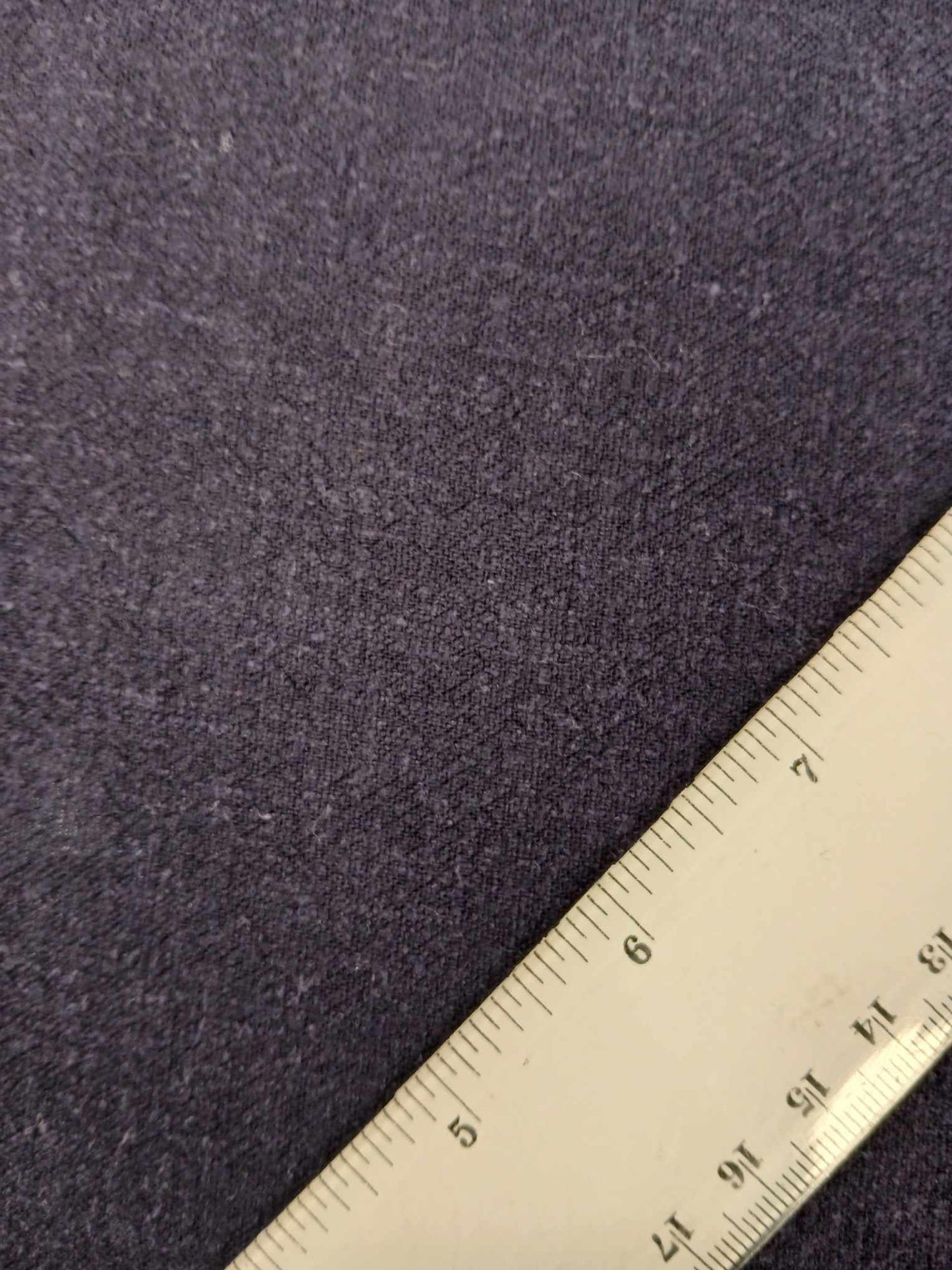 Cotton Linen - Navy - 51" Wide - Sold By the Metre