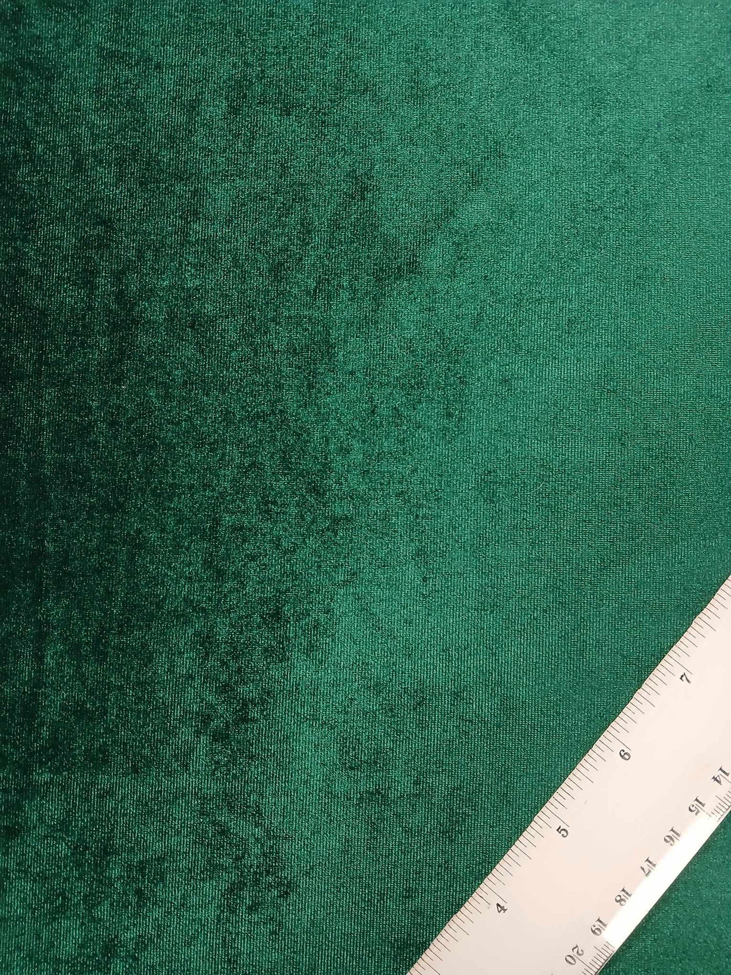 Spandex Velvet - Christmas Green - 61" Wide - Sold By the Metre