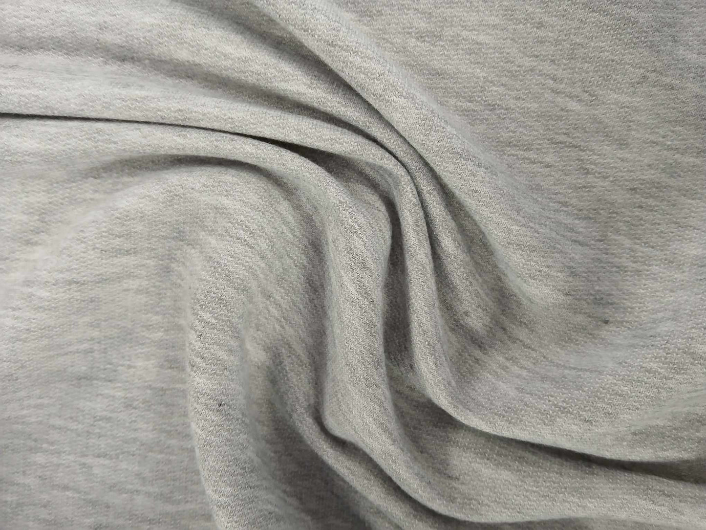 Loopback - Grey Marl - 72" Wide - Sold By the Metre