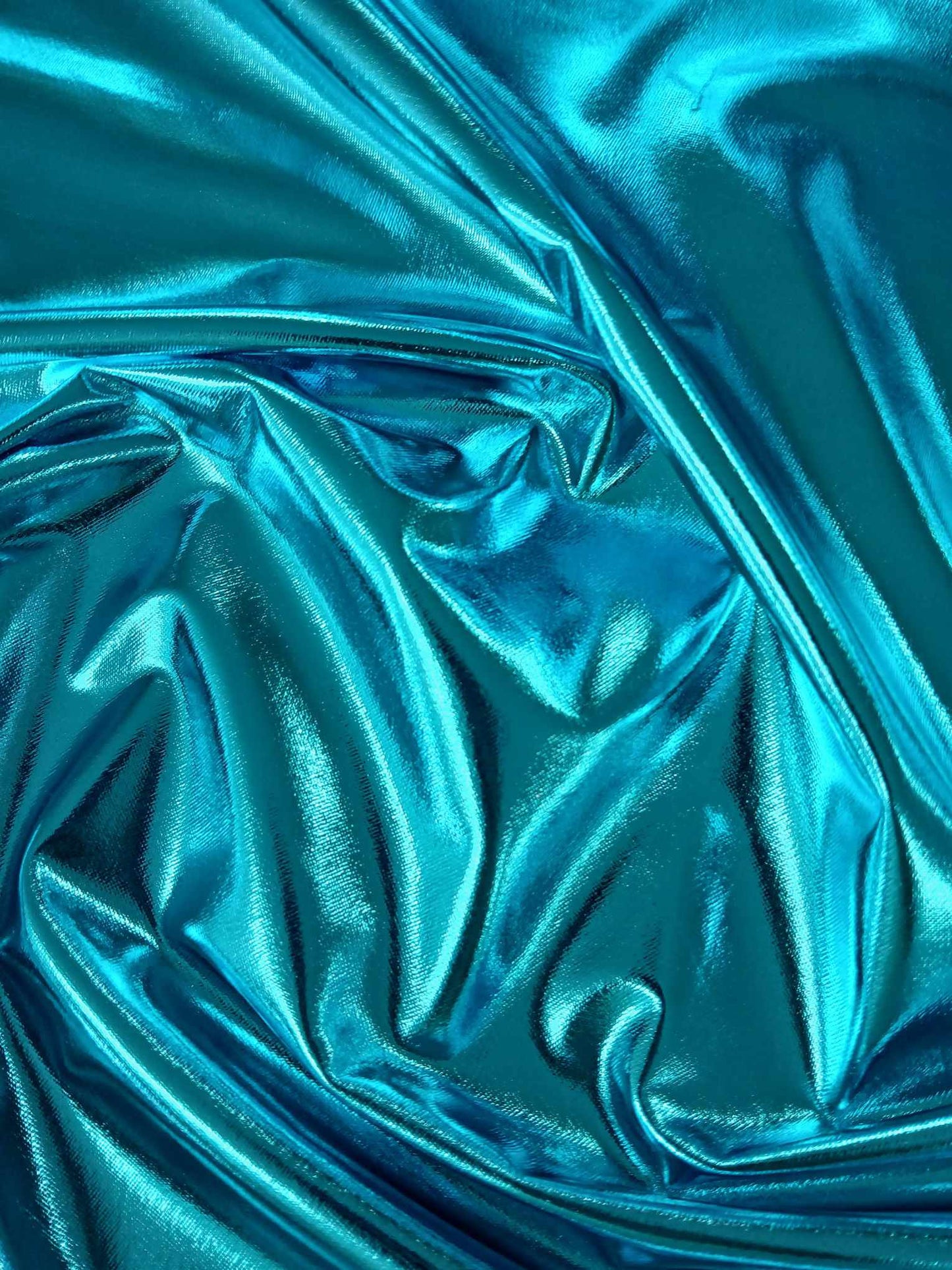 Poly Spandex 96% 4% - Turquoise - 58" Wide - Sold By the Metre